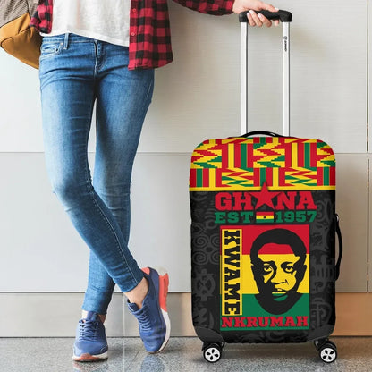 Ghana Luggage Cover EST. 1957