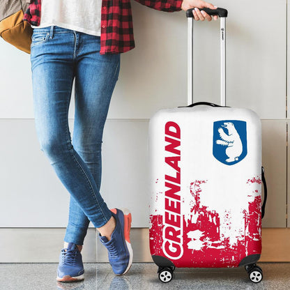 Greenland Luggage Cover Smudge Style 0