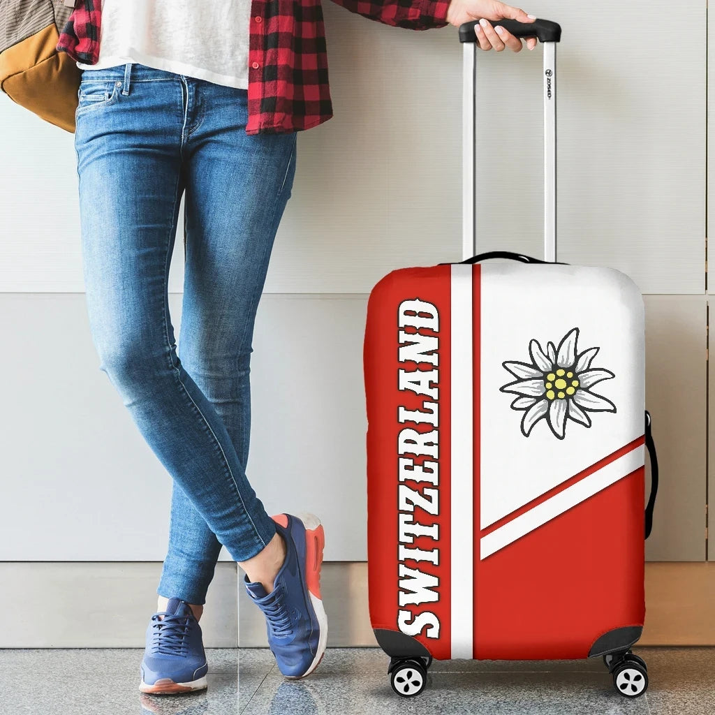 Switzerland Luggage Covers Streetwear Style