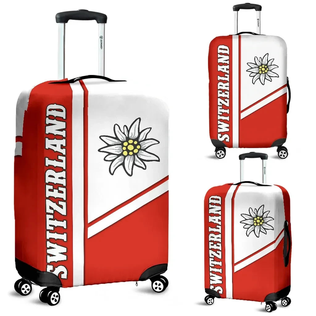 Switzerland Luggage Covers Streetwear Style