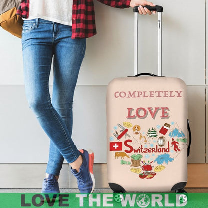Switzerland Love 02 Luggage Cover Dm9