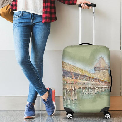 Lucerne Switzerland Luggage Cover