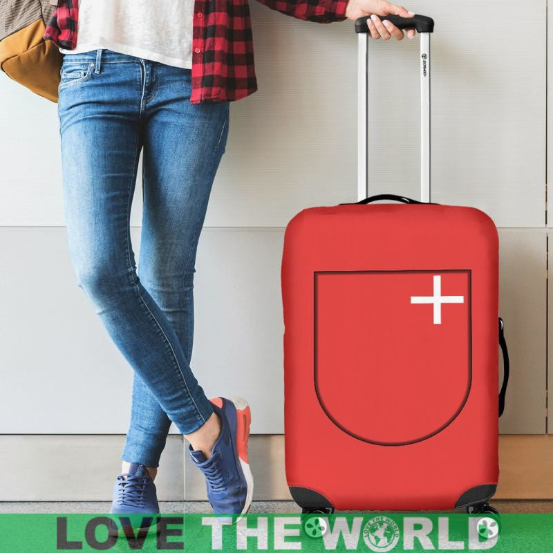 Switzerland Kanton Schwyz Luggage Cover