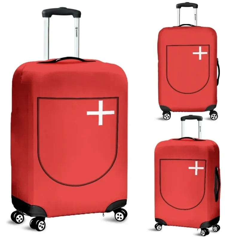 Switzerland Kanton Schwyz Luggage Cover