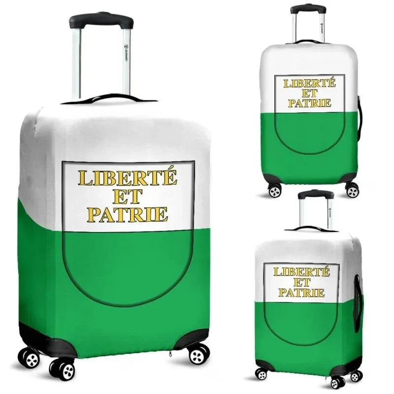 Switzerland Kanton Vaud Luggage Cover