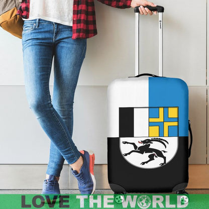 Switzerland Kanton Graubunden Luggage Cover