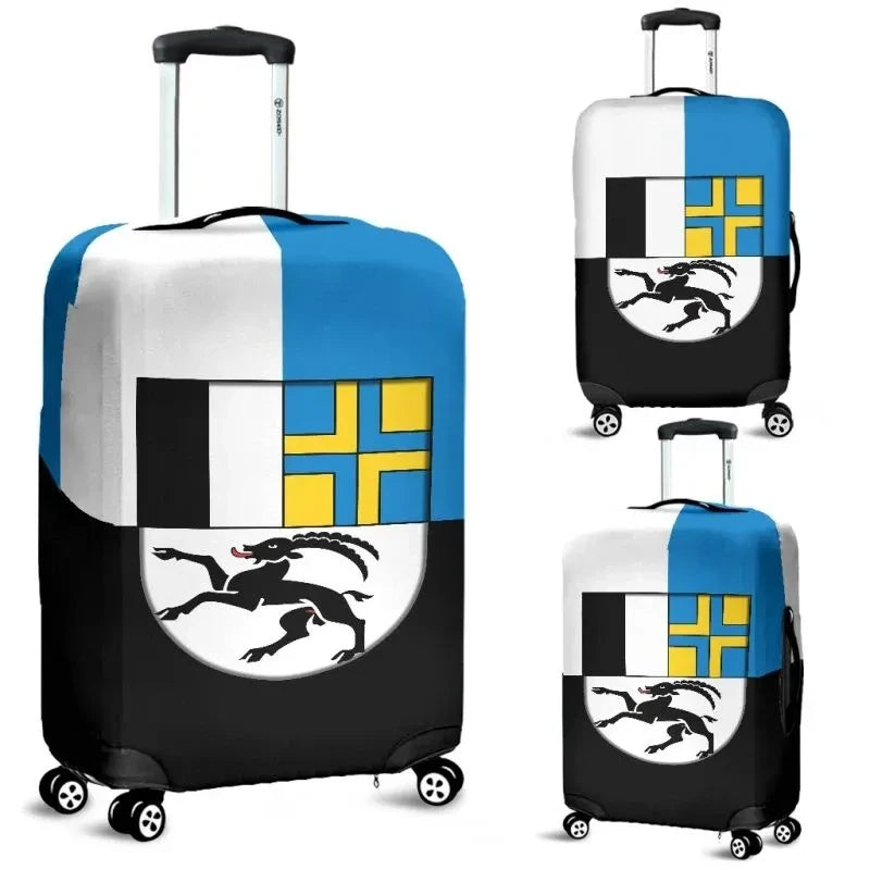 Switzerland Kanton Graubunden Luggage Cover