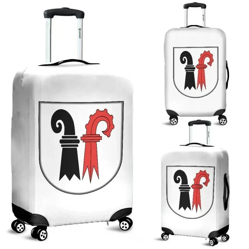 Switzerland Kanton Basel Luggage Cover