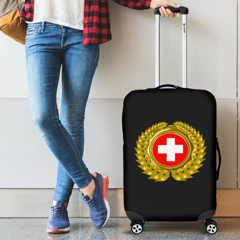 Switzerland Luggage Cover