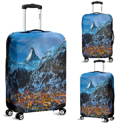 Zermatt Switzerland Luggage Cover