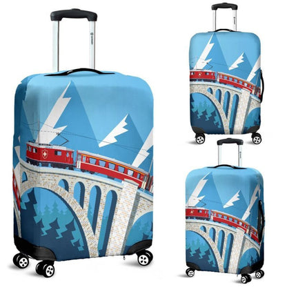 Switzerland Train Luggage Covers