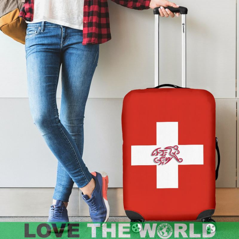 Switzerland National Football Luggage Cover Sd1