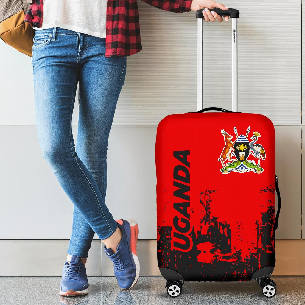 Uganda Luggage Cover Smudge Style 0