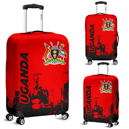 Uganda Luggage Cover Smudge Style 0