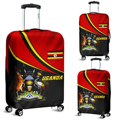 Uganda Luggage Covers National Flag