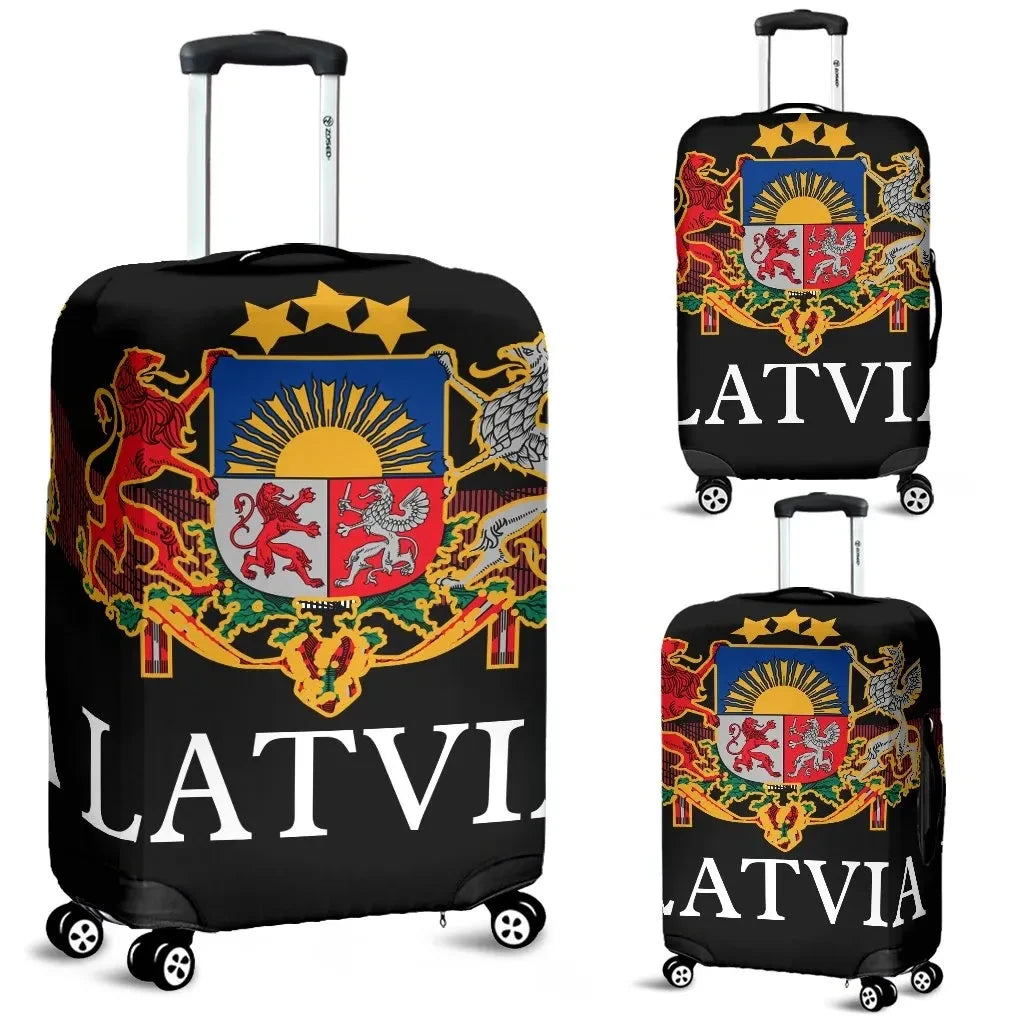 Latvia United Luggage Covers