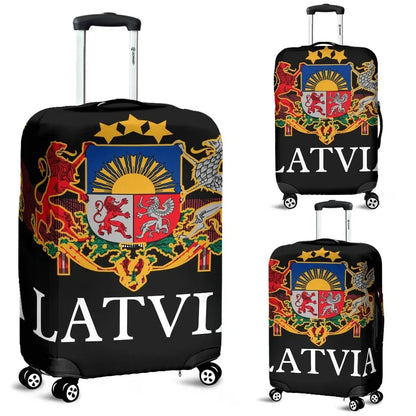 Latvia United Luggage Covers