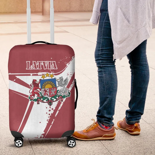 Latvia Luggage Covers Latvia Pride