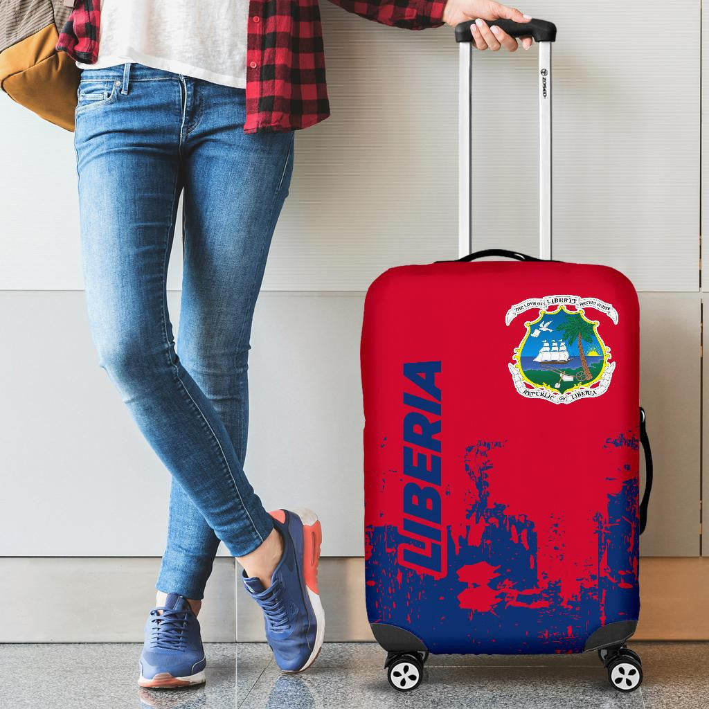 Liberia Luggage Cover Smudge Style 0