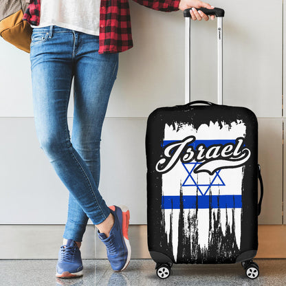 Israel Grunge Flag Luggage Cover