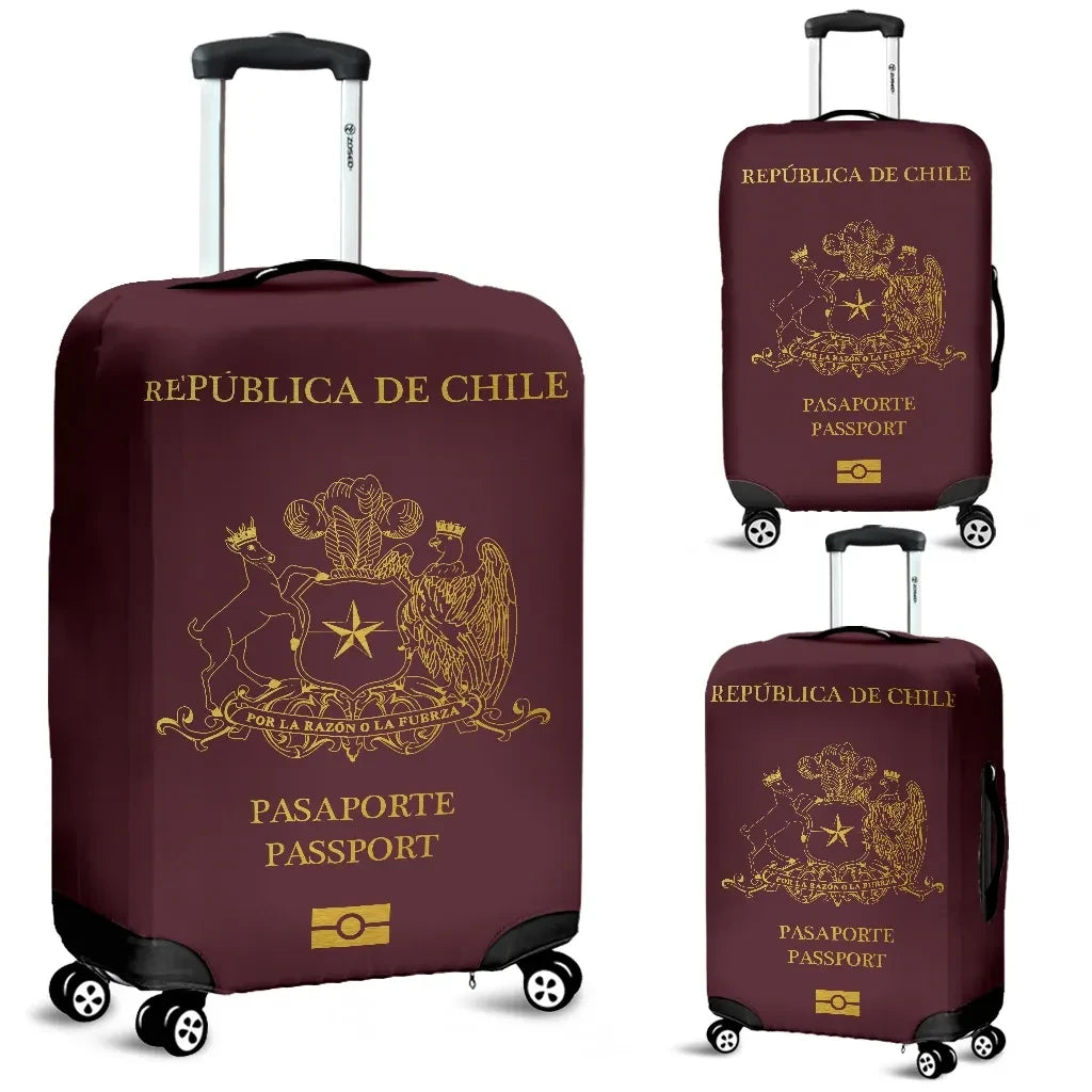Chile Passport Luggage Cover Bn01
