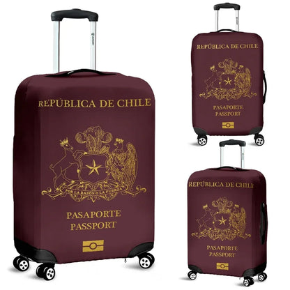 Chile Passport Luggage Cover Bn01