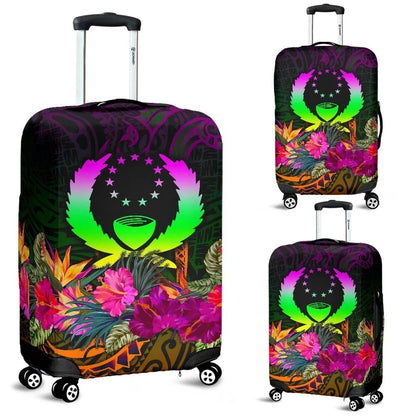 Pohnpei Luggage Covers Summer Hibiscus