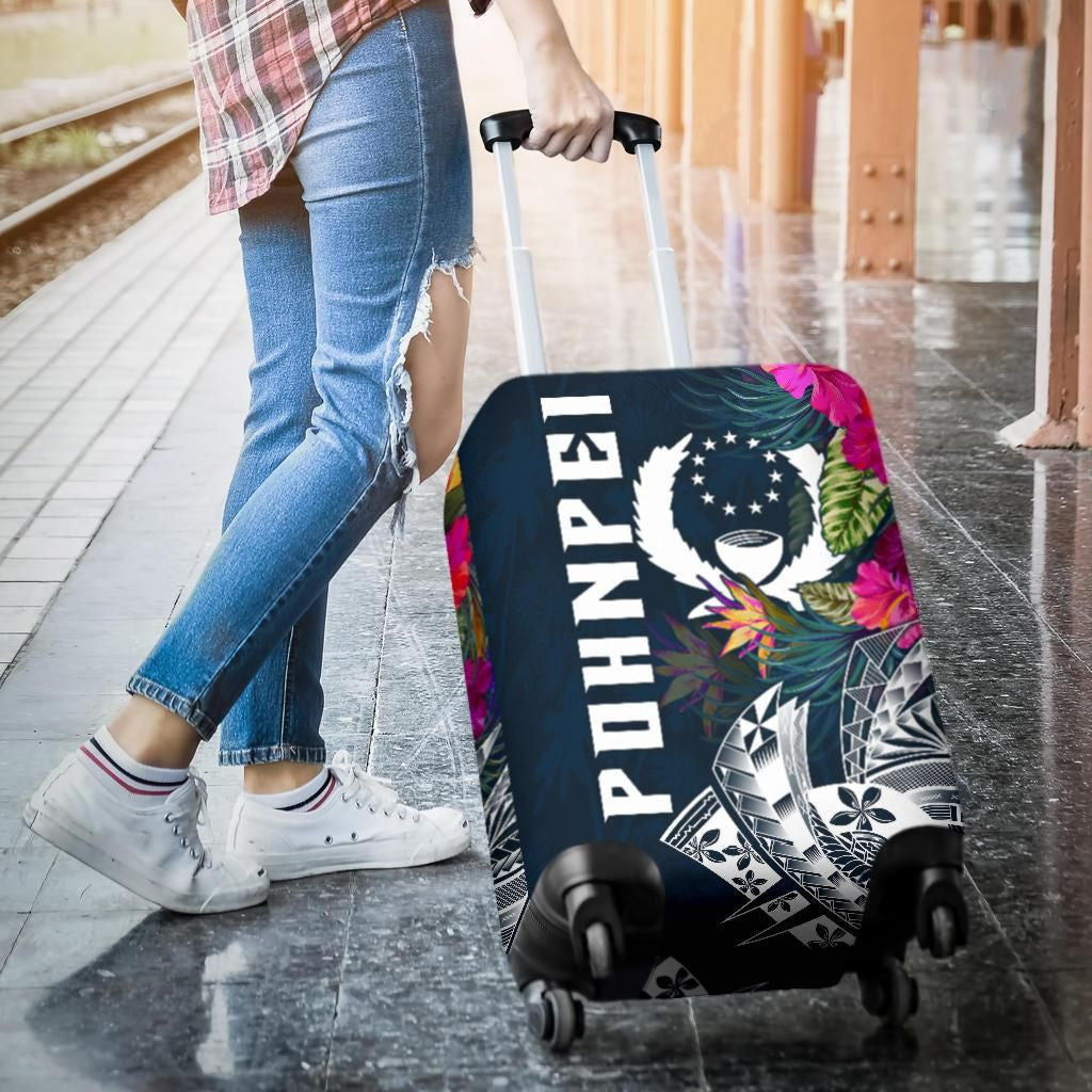 Pohnpei Luggage Cover Pohnpei Summer Vibes