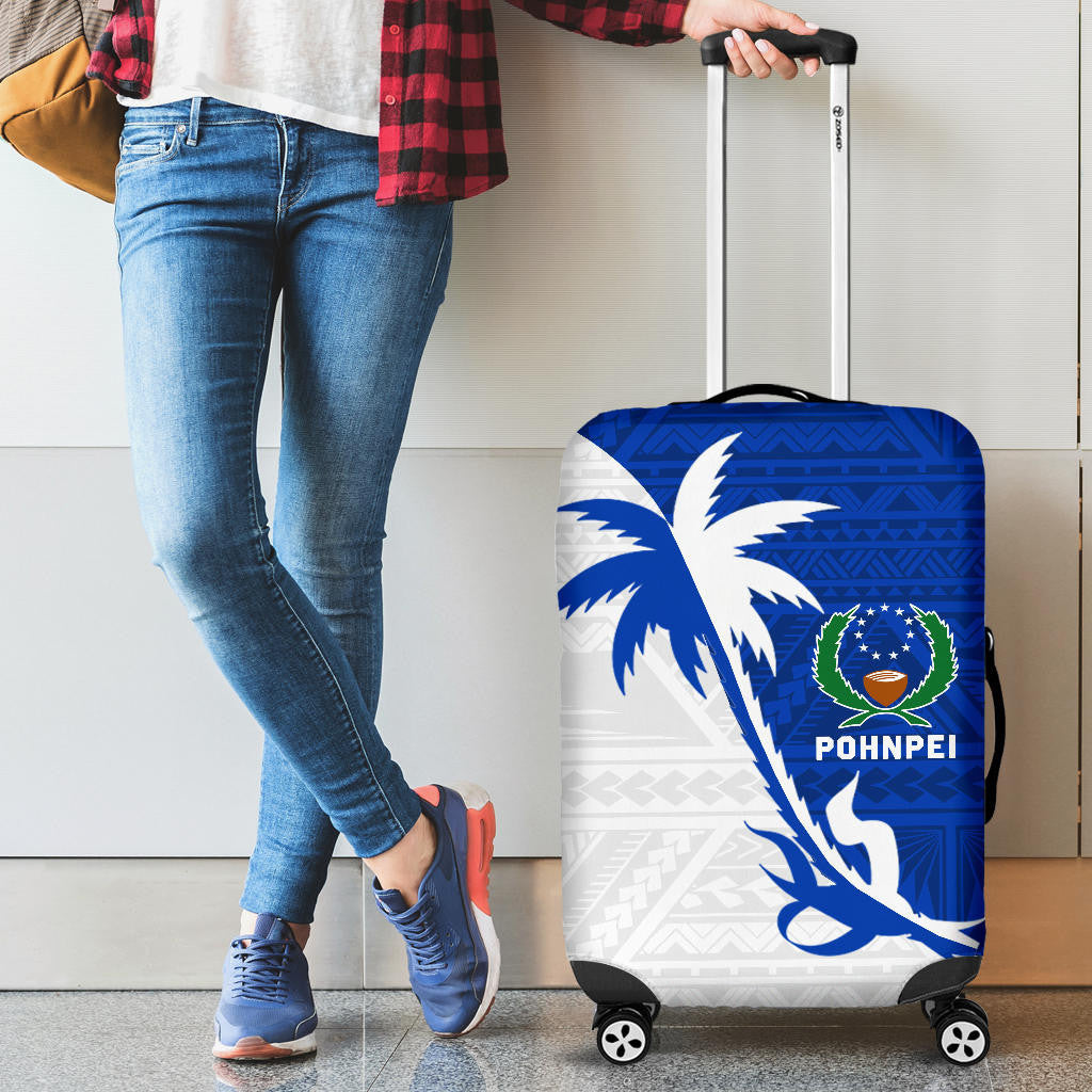 Pohnpei Coconut Tree Luggage Covers