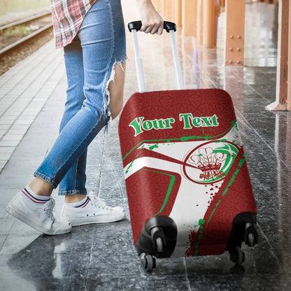 Custom Text Wales Rugby Personalised Luggage Covers Wales Rugby