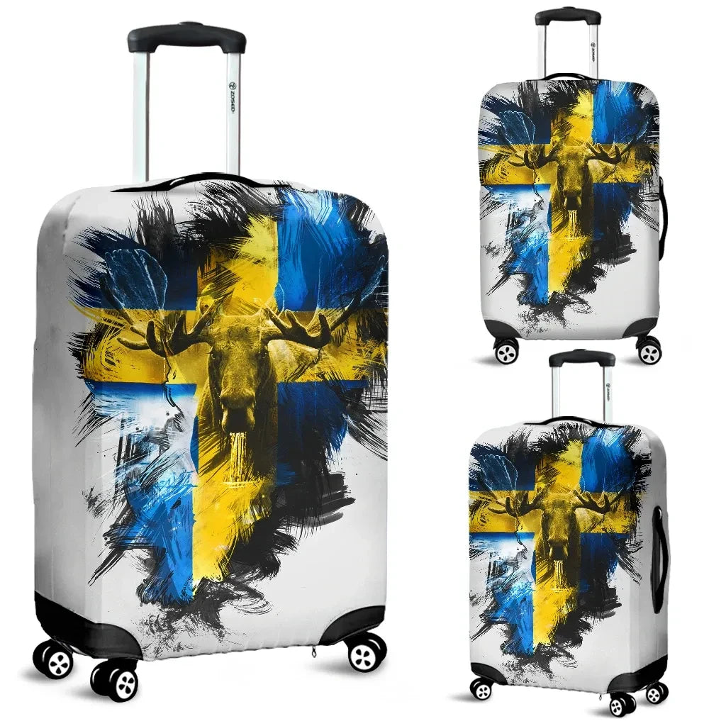 Sweden Flag Special Luggage Cover