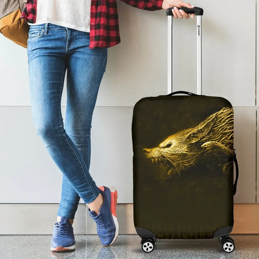 Fenrir Yellow Luggage Covers