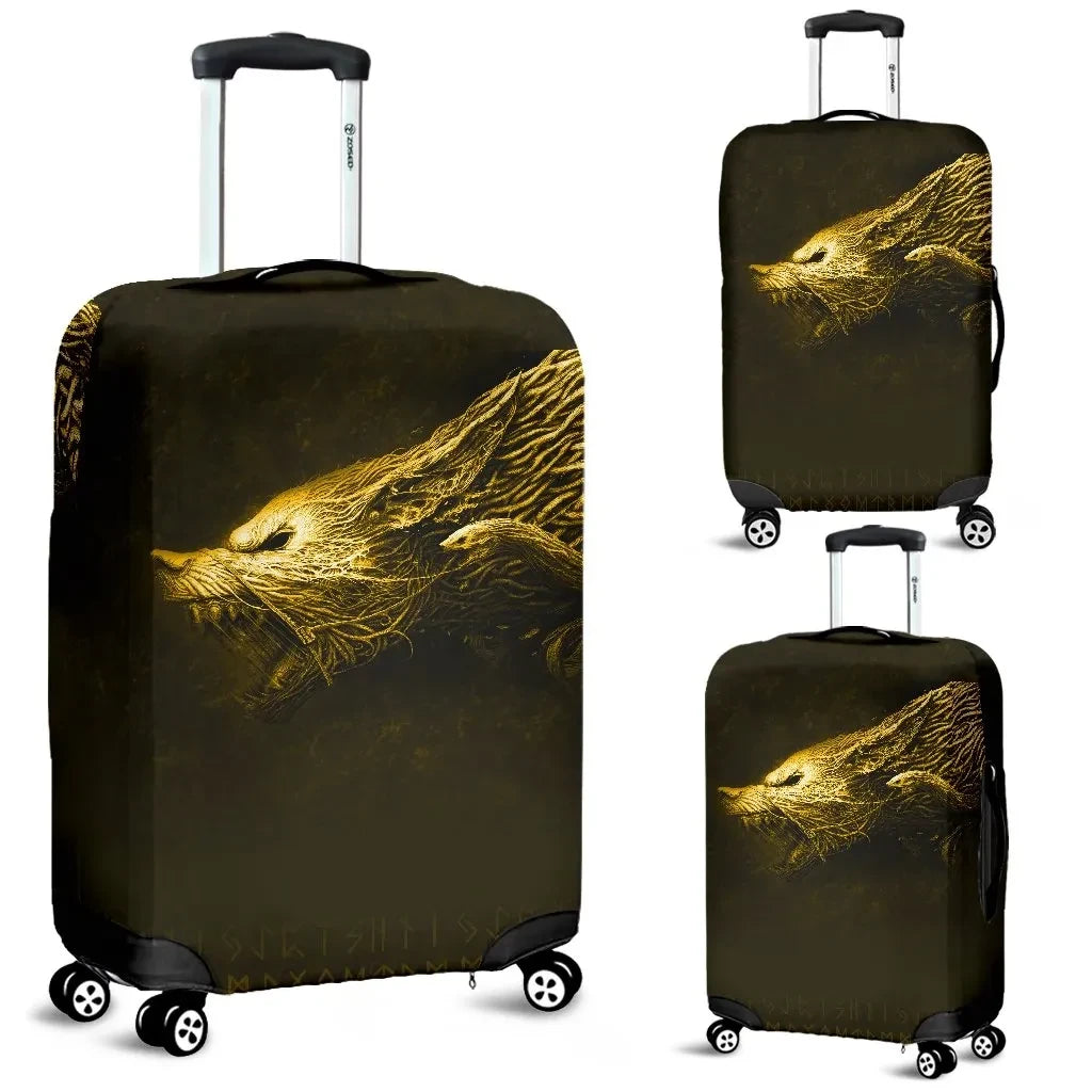 Fenrir Yellow Luggage Covers