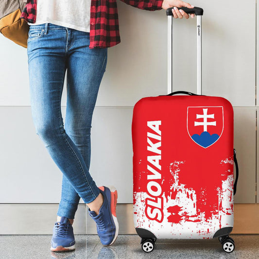 Slovakia Luggage Cover Smudge Style 0