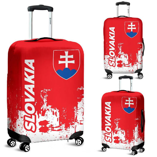 Slovakia Luggage Cover Smudge Style 0