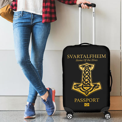 Viking Svartalfheim Passport Luggage Covers