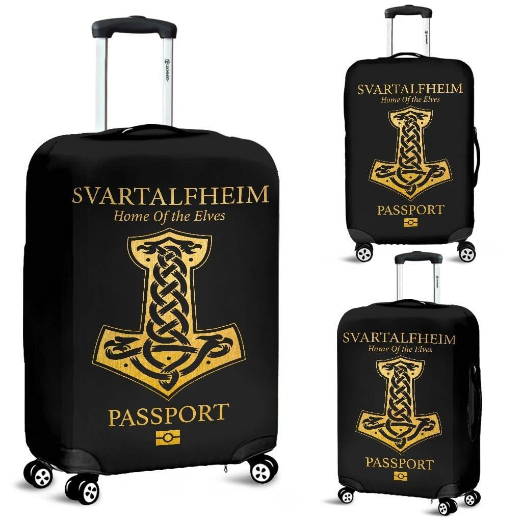 Viking Svartalfheim Passport Luggage Covers