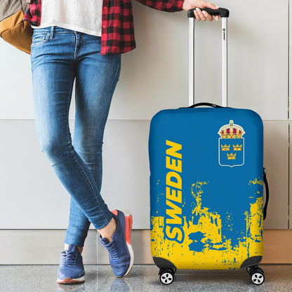 Sweden Luggage Cover Smudge Style 0