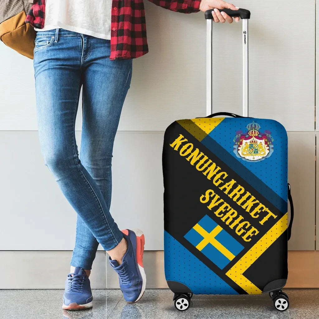 Sweden Luggage Covers Kingdom of Sweden