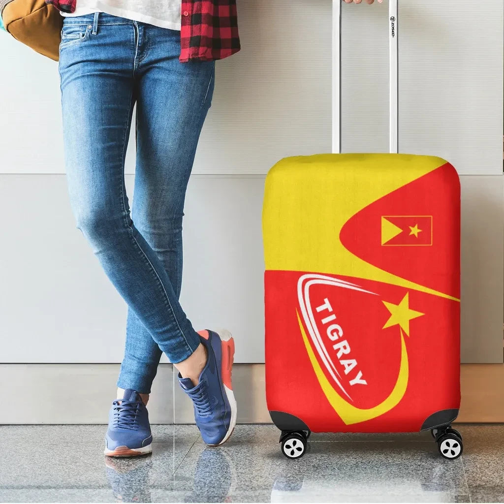 Tigray Luggage Covers Lunisolar Style Flag Color