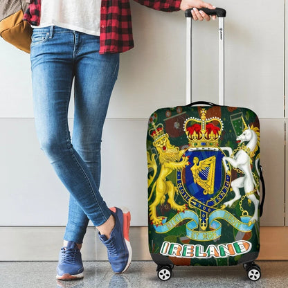 Coat of Arms Kingdom of Ireland Luggage Covers Celtic Inspired