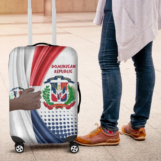 Dominican Republic Luggage Covers Flag And Coat Of Arms