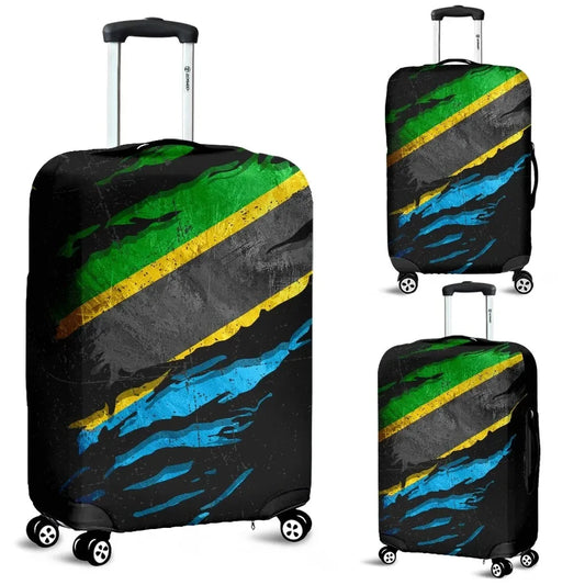 Tanzania In Me Luggage Covers Special Grunge Style
