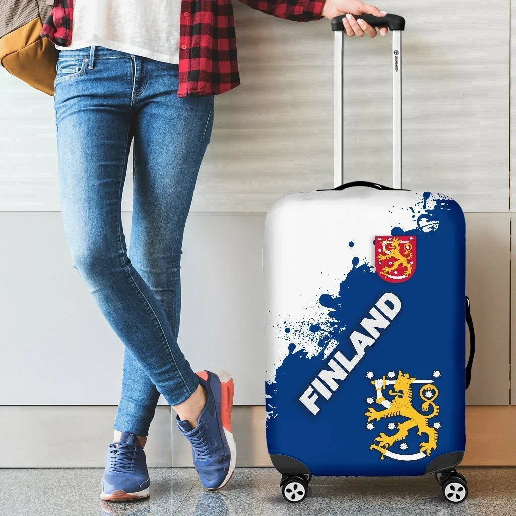 Finland Luggage Covers Smudge Version