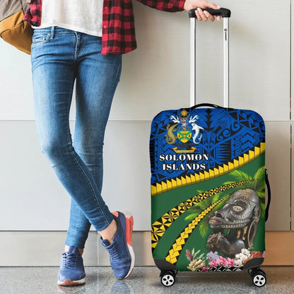 Solomon Islands Canoe Prow Luggage Covers Road to Hometown