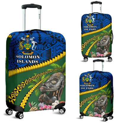Solomon Islands Canoe Prow Luggage Covers Road to Hometown