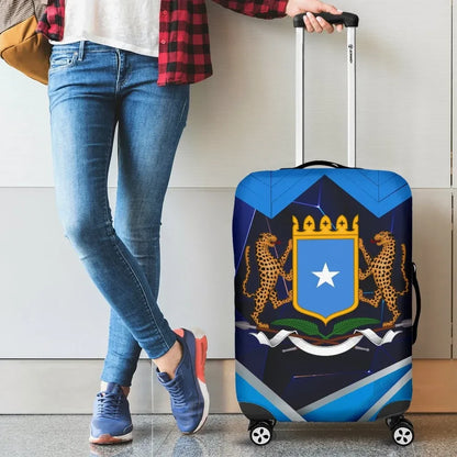 Somalia Luggage Covers Coat of Arms Somalia With Leopard