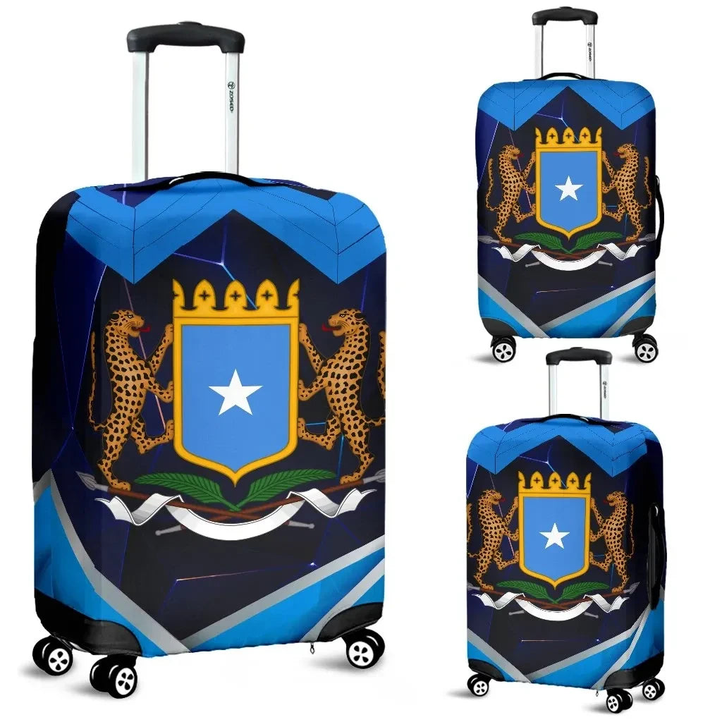 Somalia Luggage Covers Coat of Arms Somalia With Leopard