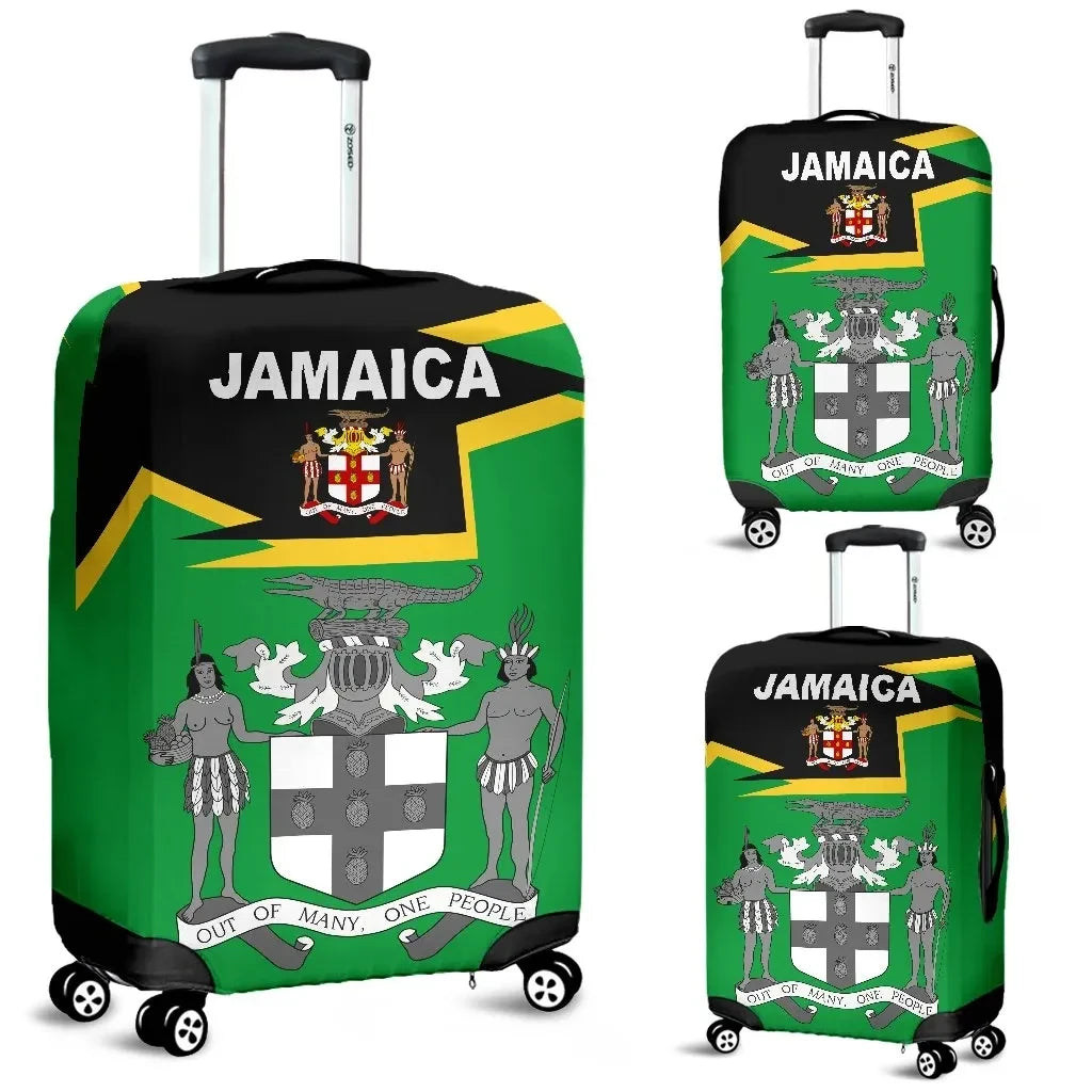 Jamaica Luggage Covers Coat Of Arms New Style