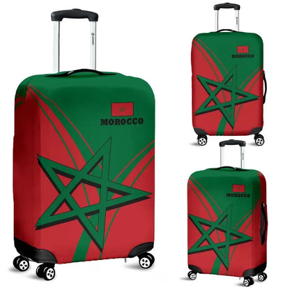 Morocco Luggage Cover Moroccan Pride